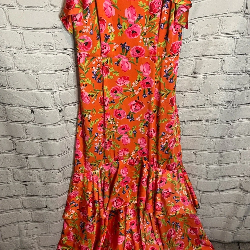 Keepsake the Label Peach Floral Maxi Dress - Picture 6 of 12